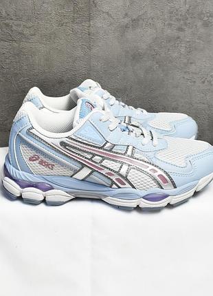 Новые серо-голубые кроссовки 36 размер asics
