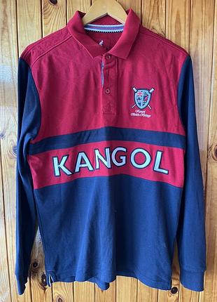 Регбійка kangol розмір м червоно-синього кольору