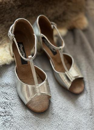 Туфли бальные блок каблук grand prix volta 33 размер