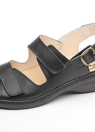 Ортопедические босоножки женские comfort, черные