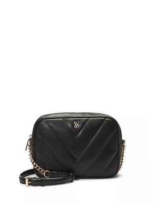 Чорна сумка кросбоді victoria’s secret