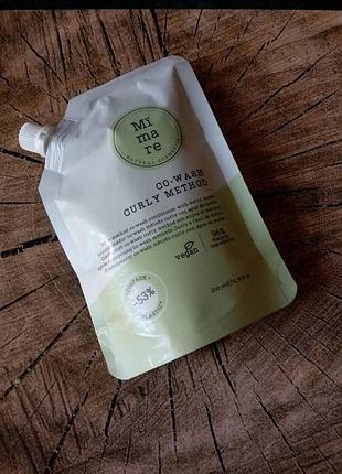 Кондиционер для кудрявых и волнистых волос mimare curly method co-wash conditioner