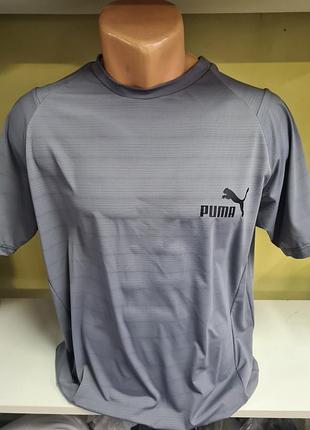 Футболка puma мужская холодок, спортивная синтетическая футболка для тренировок бега