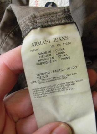 Штаны armani jeans 100% хлопок р.32/175/82а8 фото