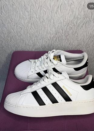 Кросівки шкіряні чоловічі adidas superstar