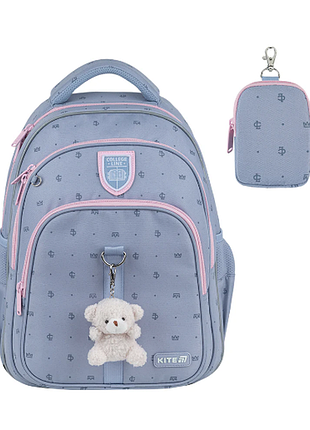 Kite школьный рюкзак k25-763m-1 education college line girl