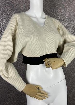 Reiss — вовняний вкорочений светр