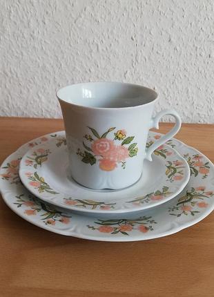 Тріо порцелянове германія