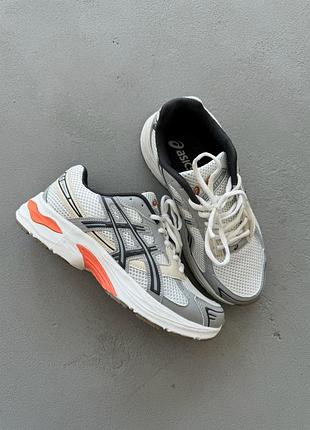 Кроссовки asics gel-1130 white grey orange