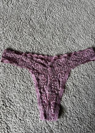 Мереживні трусики victoria’s secret