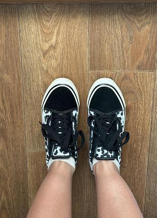 Низькі кеди оригінал vans розмір 38 унісекс леопард
