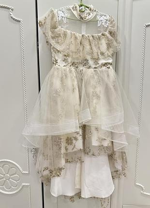 Святкова сукня для дівчинки на зріст 160 (ог-80, от-76, длина-80)