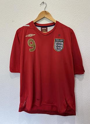 Чоловіча футбольна футболка руні англія умбро 2006 rooney england