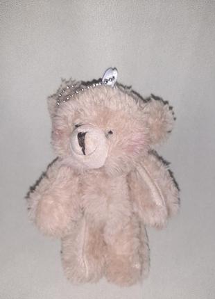 Мягкая игрушка - мишка шарнирный брелок