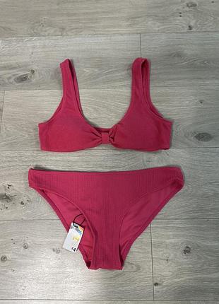 Купальник primark рожевий фуксія