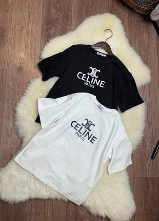Футболка біла celine