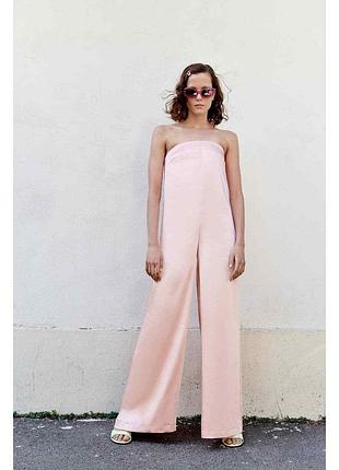 Сатиновый комбинезон бюстье No40/5