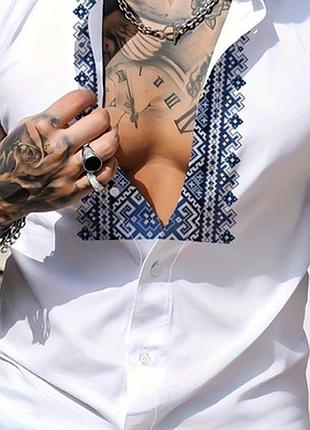 Мужская рубашка вышиванка