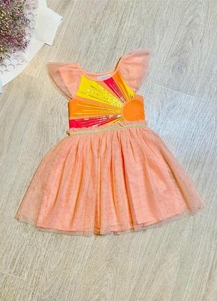 Дитяча святкова (ошатна) сукня для дівчинки 104 см (фатінова спідниця/паєдки) primark