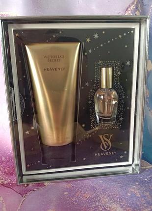 Женский подарочный набор heavenly от victoria’s secret.