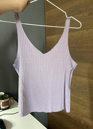 Топ жіночий лавандовий