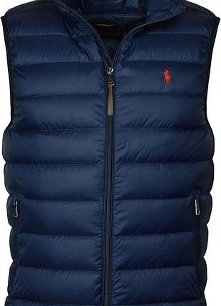Оригинальный 100% мужская жилетка polo ralph lauren xl