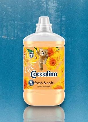 Концентрированный кондиционер для белья coccolino свежесть и мягкость с нотами грейпфрута абрикоса т
