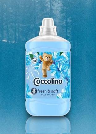 Кондиционер для белья coccolino blue splash (68 стирка), 1.7 л