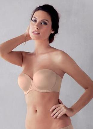 Базовий бюстгальтер на косточках 75f бюстгальтер балконет fantasie