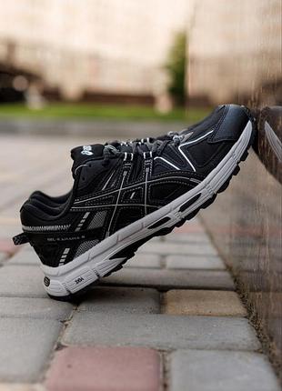 Чоловічі кросівки asics gel-kahana 8 waterproof black white 2