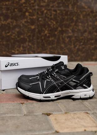Чоловічі кросівки asics gel-kahana 8 waterproof black white 6