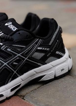 Чоловічі кросівки asics gel-kahana 8 waterproof black white 7