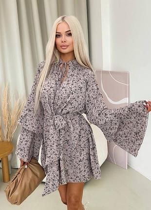 Платье женское из штапеля