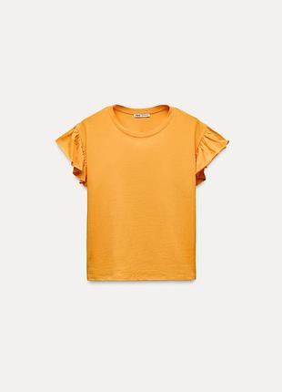 Стильная базовая футболка блуза zara 3641/345/615