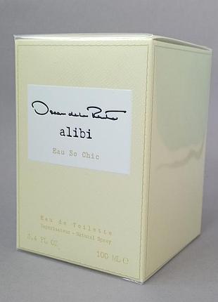 Oscar de la renta alibi eau so chic 100 мл для жінок (оригінал)