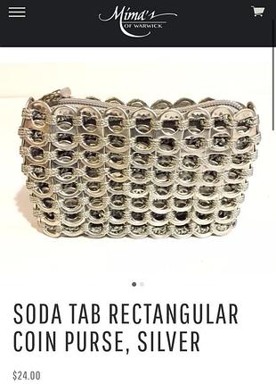 Гаманець клач кошелек dalaleo bag  з содових кришок