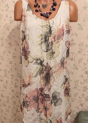 Блуза из шелка италия