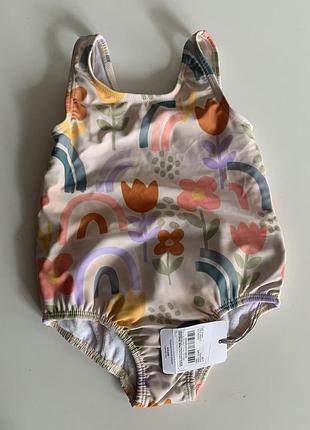Купальник на малышку с непромокаемыми трусиками от baby tu