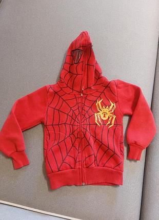Кофта spiderman 4-5 лет