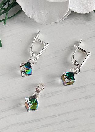 Комплект прикрас swarovski