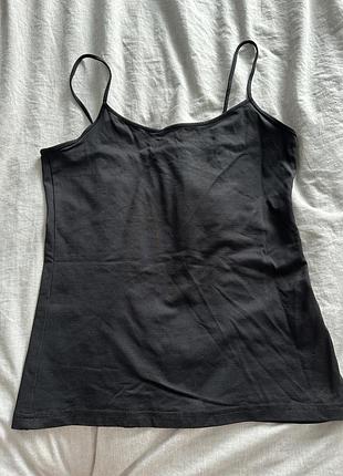 Майка на бретельках h&m