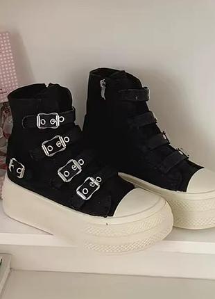 Кеди масивні на платформі високі конверси y2k dollskill