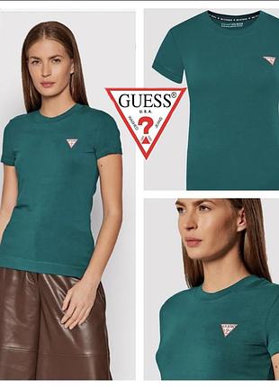 guess LEM03 100% organic cotton оригінальна яскрава футболка жіноча бавовна