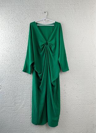 Макси платье батал, большой размер