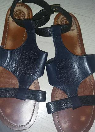 Tory burch (usa)- брендовые кожаные босоножки р.40 1/2 -27см