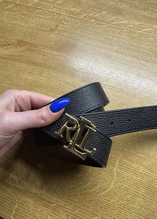 Шкіряний ремінь ralph lauren
