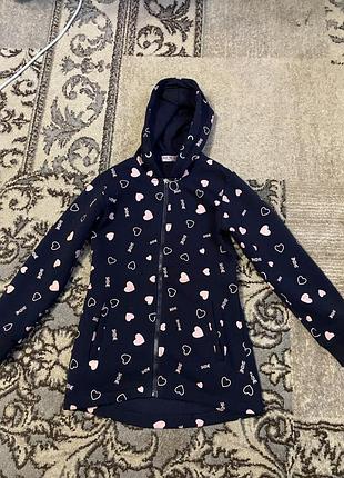 Кофта на змійці для дівчинки, зріст 134-140