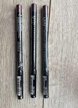 Матовий олівець для губ nyx professional makeup suede matte lip liner