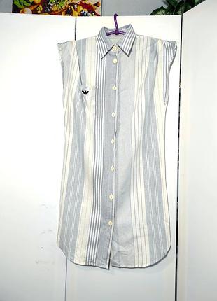 Платье рубашка, итальялия, armani