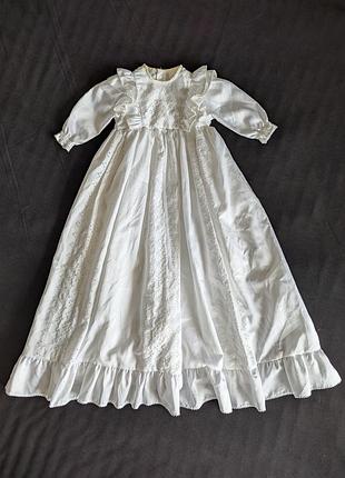 Детское винтажное платье для фотосессии, платье винтаж для девочки
